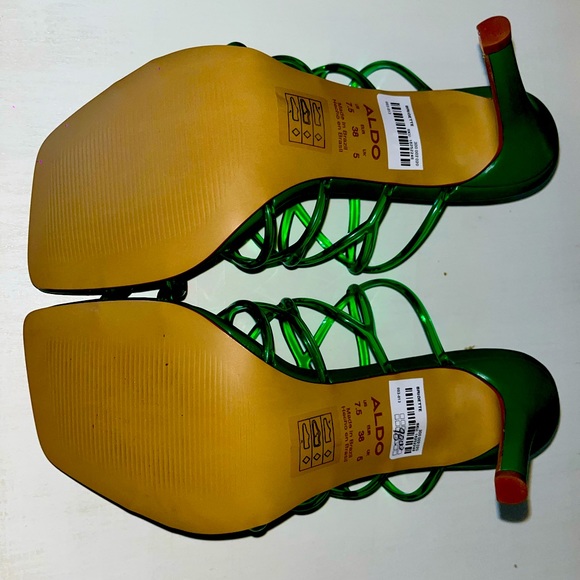 ALDO Brigette Heels Green - Picture 5 of 6